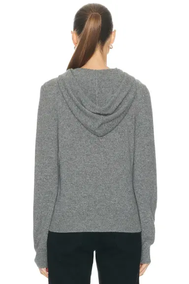 RENGGLI Cashmere Knit Hoodie | Thumbnail 3