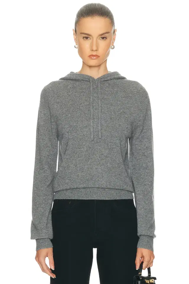 Cashmere Knit Hoodie