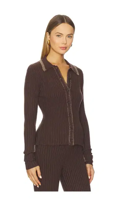 Lovers and Friends Tila Rib Cardigan | Thumbnail 2 Lovers and Friends Tila Rib Cardigan | Thumbnail 2