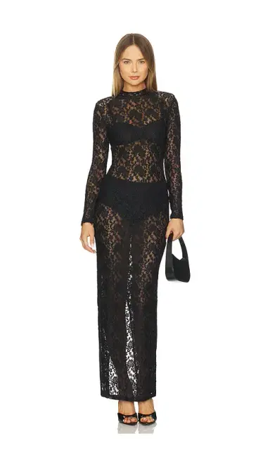 Nookie Roxana Long Sleeve Gown | Thumbnail 1