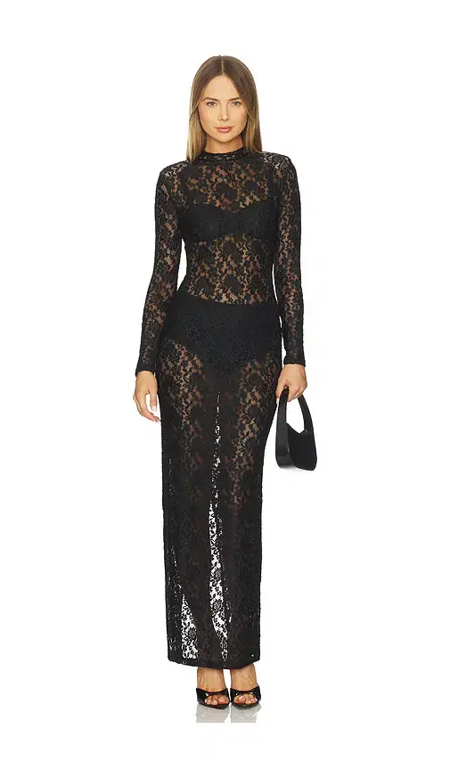 Nookie Roxana Long Sleeve Gown