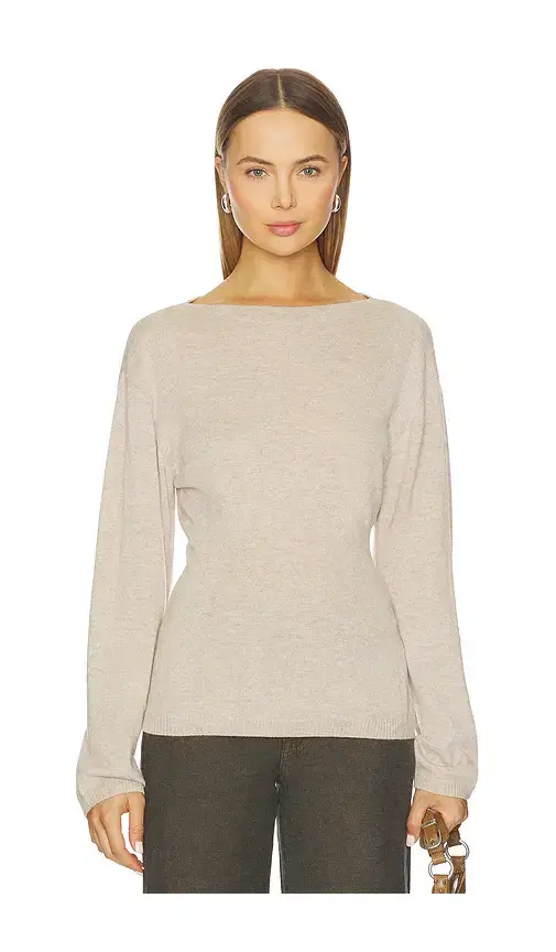 EB Denim Millie Boat Neck Sweater