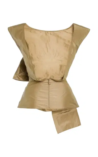 Christopher John Rogers Bow-Detailed Silk Top | Thumbnail 11 Christopher John Rogers Bow-Detailed Silk Top | Thumbnail 11