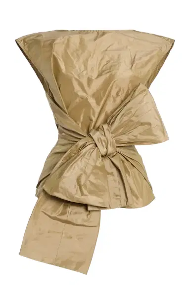 Christopher John Rogers Bow-Detailed Silk Top | Thumbnail 13 Christopher John Rogers Bow-Detailed Silk Top | Thumbnail 13
