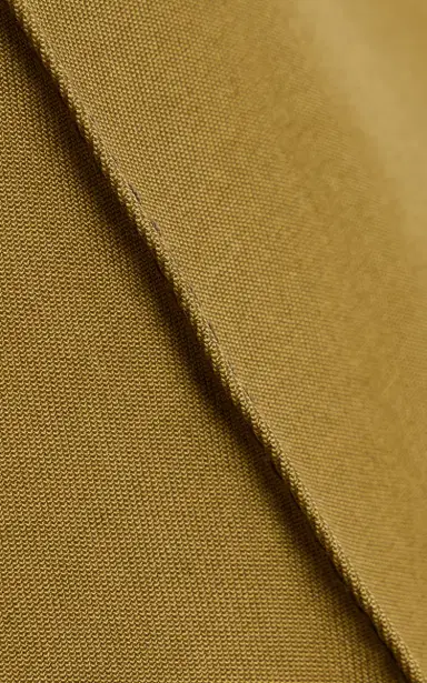 Christopher John Rogers Cotton Culotte Shorts - Olive | Thumbnail 7