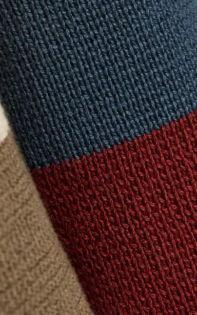 Christopher John Rogers Striped Cotton Cardigan | Thumbnail 5
