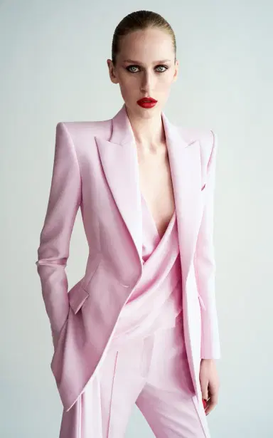 Alex Perry Single-Breasted Virgin-Wool Blazer | Thumbnail 6