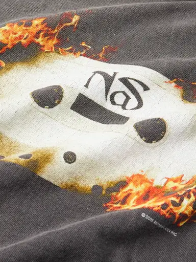 SAINT Mxxxxxx Nas Printed Cotton-Jersey T-Shirt - Men | Thumbnail 5