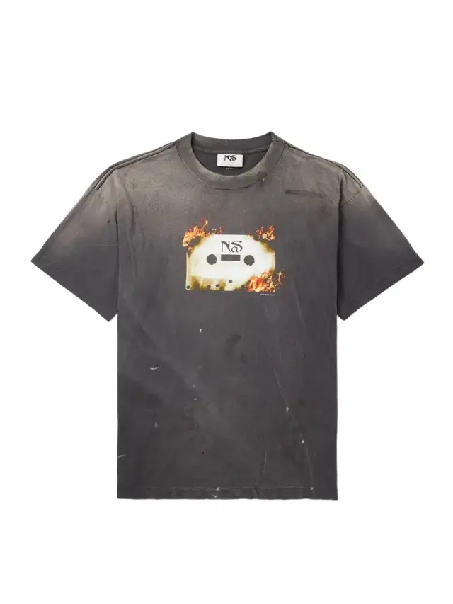 Nas Printed Cotton-Jersey T-Shirt - Men