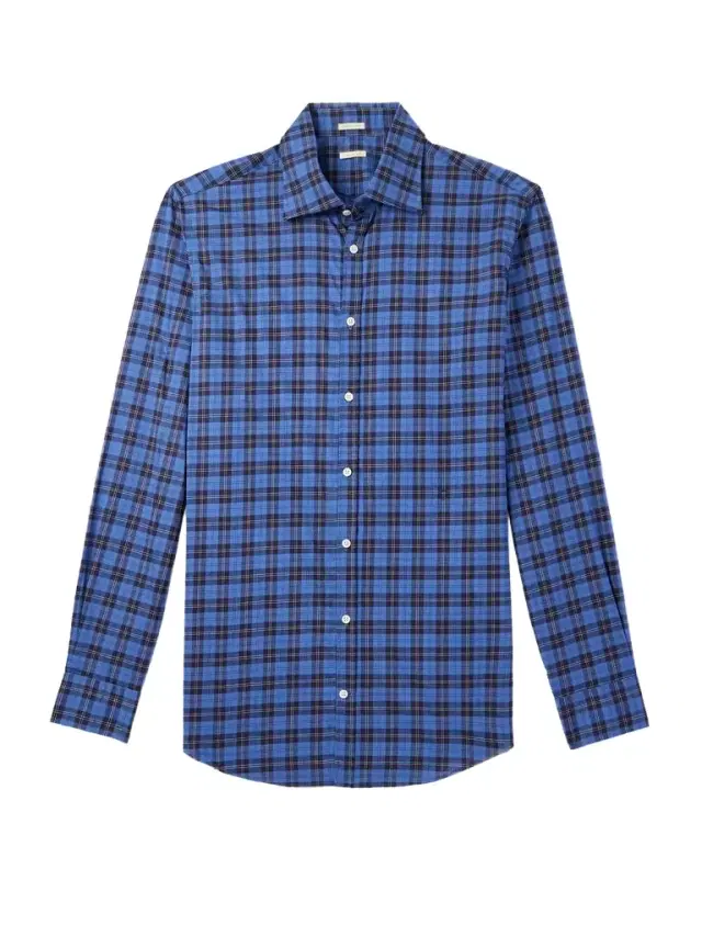 Massimo Alba Genova Checked Cotton-Poplin Shirt - Men