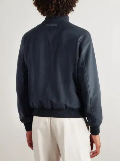 Zegna Oasi Cashmere Blouson Jacket - Men | Thumbnail 4