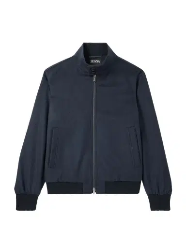 Zegna Oasi Cashmere Blouson Jacket - Men | Thumbnail 1