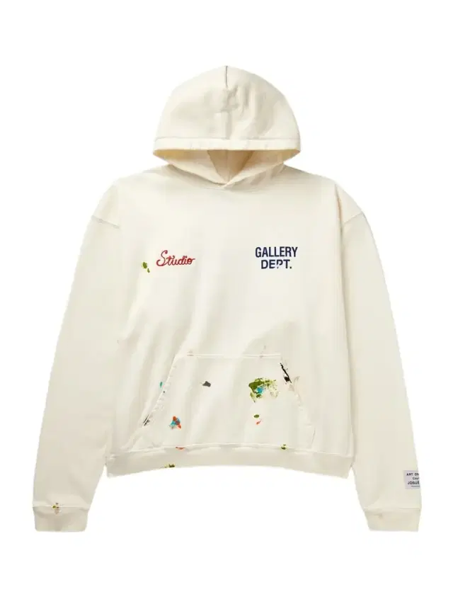 Gallery Dept. Studio Oversized Logo-Print Embroidered Cotton-Jersey Hoodie - Men