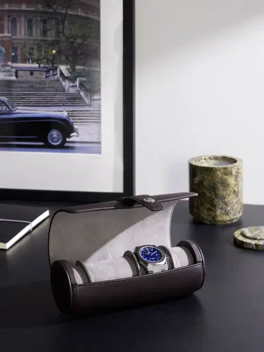 Brunello Cucinelli Leather Watch Roll - Men | Thumbnail 2 Brunello Cucinelli Leather Watch Roll - Men | Thumbnail 2