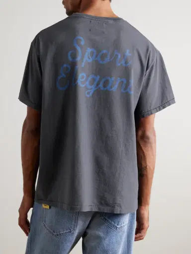 Gallery Dept. Logo-Print Cotton-Jersey T-Shirt - Men | Thumbnail 3 Gallery Dept. Logo-Print Cotton-Jersey T-Shirt - Men | Thumbnail 3