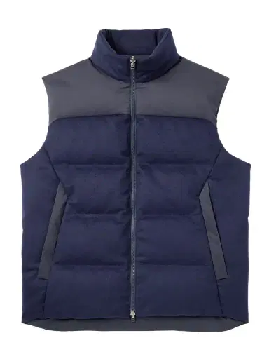 Sease Reversible Quilted Shell and Brushed Cashmere Down Gilet - Men | Thumbnail 1