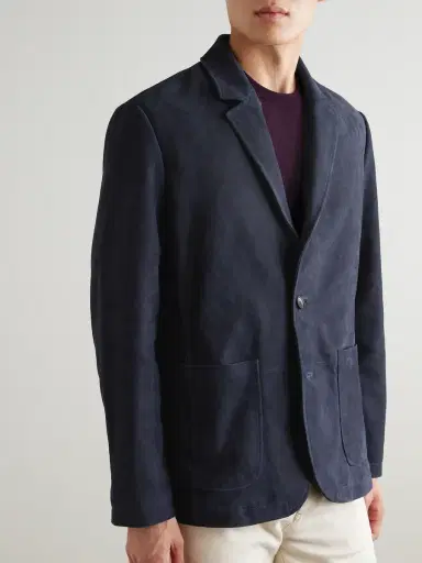 MR P. Suede Suit Jacket - Men | Thumbnail 3