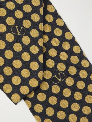 Valentino Garavani 7cm Polka-dot Silk Tie - Men | Thumbnail 2 Valentino Garavani 7cm Polka-dot Silk Tie - Men | Thumbnail 2