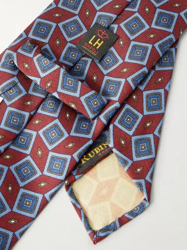 Rubinacci 9cm Printed Silk-Twill Tie - Men | Thumbnail 2