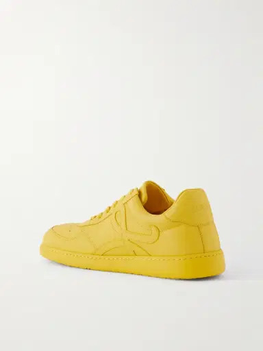 Loewe Jambo Logo-Appliquéd Leather Sneakers - Men | Thumbnail 4