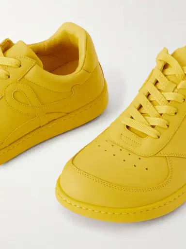 Loewe Jambo Logo-Appliquéd Leather Sneakers - Men | Thumbnail 5