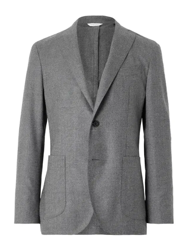 Virgin Wool Suit Jacket - Men