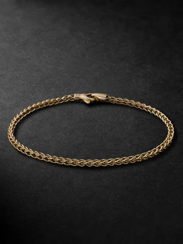 John Hardy Surf 14-Karat Gold Chain Bracelet - Men