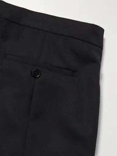 Alexander McQueen Straight-Leg Wool-Twill Trousers - Men | Thumbnail 6