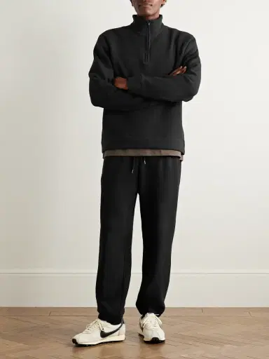 James Perse Cozy Tapered Cotton-Blend Jersey Sweatpants - Men | Thumbnail 2