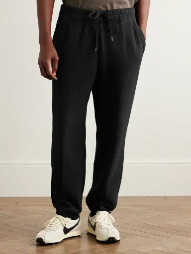 James Perse Cozy Tapered Cotton-Blend Jersey Sweatpants - Men | Thumbnail 3