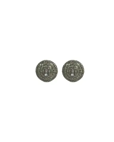 Wish Fine Jewelry 1.0ct Diamond 14K Gold Cluster Earrings | Thumbnail 1
