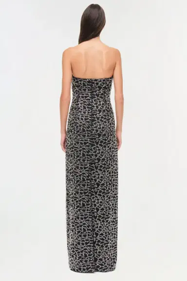 Simkhai Reign Strapless Embellished Bustier Gown | Thumbnail 4 Simkhai Reign Strapless Embellished Bustier Gown | Thumbnail 4