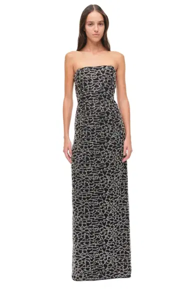 Simkhai Reign Strapless Embellished Bustier Gown | Thumbnail 1 Simkhai Reign Strapless Embellished Bustier Gown | Thumbnail 1
