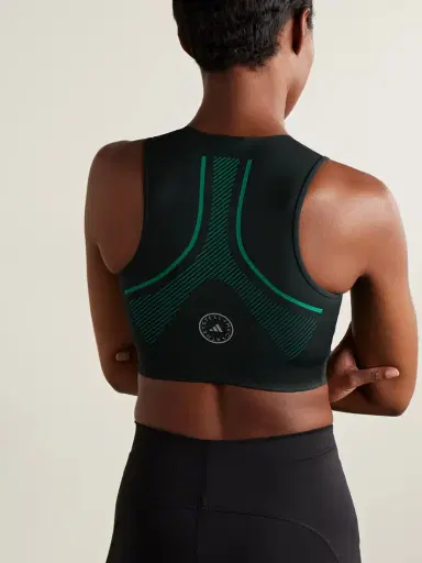 adidas by Stella McCartney Printed Stretch Recycled Sports Bra | Thumbnail 3 adidas by Stella McCartney Printed Stretch Recycled Sports Bra | Thumbnail 3