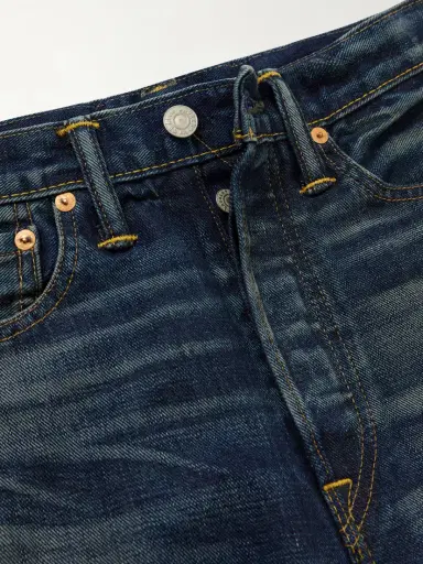 RRL Distressed High-rise Wide-leg Jeans | Thumbnail 5 RRL Distressed High-rise Wide-leg Jeans | Thumbnail 5