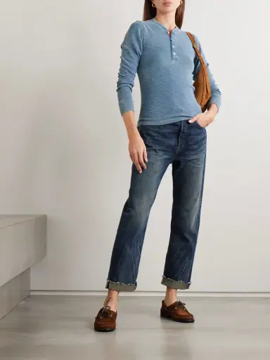 RRL Cropped Mid-rise Straight-leg Jeans | Thumbnail 2 RRL Cropped Mid-rise Straight-leg Jeans | Thumbnail 2