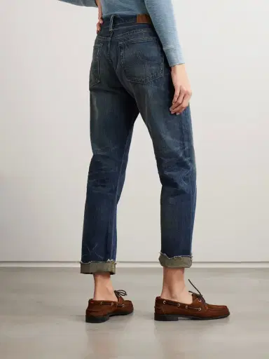 RRL Cropped Mid-rise Straight-leg Jeans | Thumbnail 4 RRL Cropped Mid-rise Straight-leg Jeans | Thumbnail 4