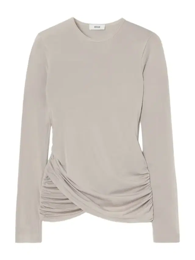 Eve Twist Ruched Draped Stretch-lyocell Jersey Top Eve Twist Ruched Draped Stretch-lyocell Jersey Top