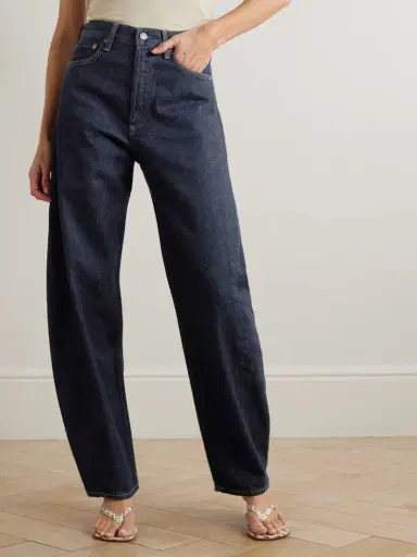 AGOLDE Luna Pieced High-waist Tapered Jeans | Thumbnail 3 AGOLDE Luna Pieced High-waist Tapered Jeans | Thumbnail 3