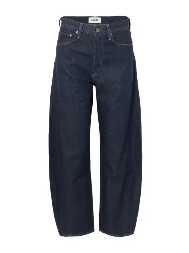 AGOLDE Luna Pieced High-waist Tapered Jeans