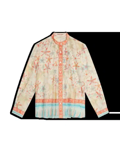Emporio Sirenuse Chiara Shirt In Sea Stars | Thumbnail 1