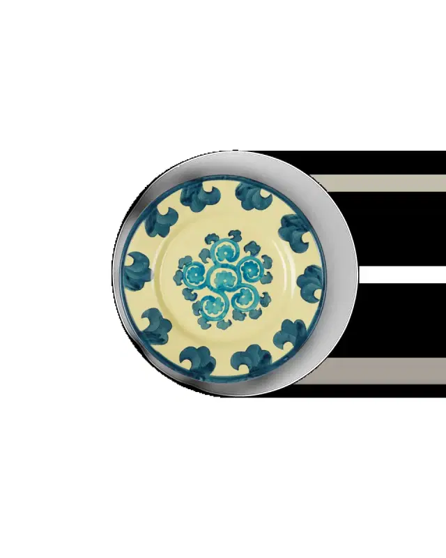 Emporio Sirenuse Flower Dessert Plate