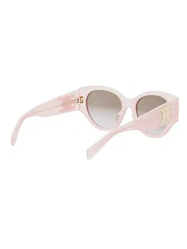 Celine Women's Maxi Triomphe 55MM Butterfly Sunglasses - Shiny Pink Gradient Smoke | Thumbnail 6 Celine Women's Maxi Triomphe 55MM Butterfly Sunglasses - Shiny Pink Gradient Smoke | Thumbnail 6