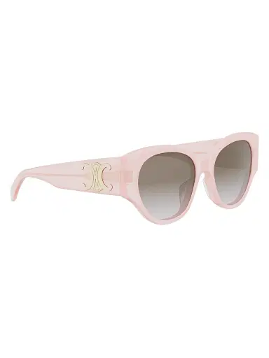 Celine Women's Maxi Triomphe 55MM Butterfly Sunglasses - Shiny Pink Gradient Smoke | Thumbnail 8 Celine Women's Maxi Triomphe 55MM Butterfly Sunglasses - Shiny Pink Gradient Smoke | Thumbnail 8