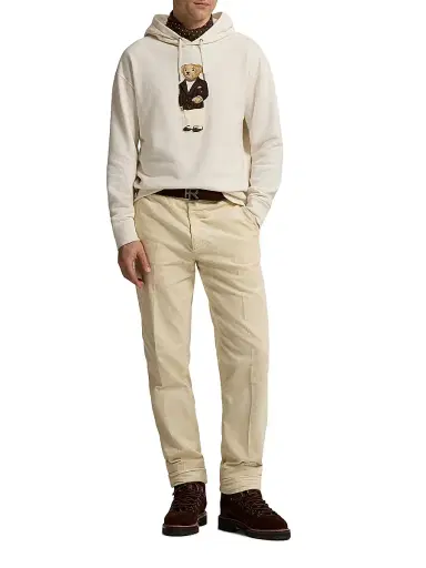 Ralph Lauren Purple Label Men's Polo Bear Cotton-Blend Hoodie - Classic Cream - Size XXL | Thumbnail 2 Ralph Lauren Purple Label Men's Polo Bear Cotton-Blend Hoodie - Classic Cream - Size XXL | Thumbnail 2
