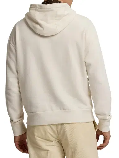 Ralph Lauren Purple Label Men's Polo Bear Cotton-Blend Hoodie - Classic Cream - Size XXL | Thumbnail 5 Ralph Lauren Purple Label Men's Polo Bear Cotton-Blend Hoodie - Classic Cream - Size XXL | Thumbnail 5