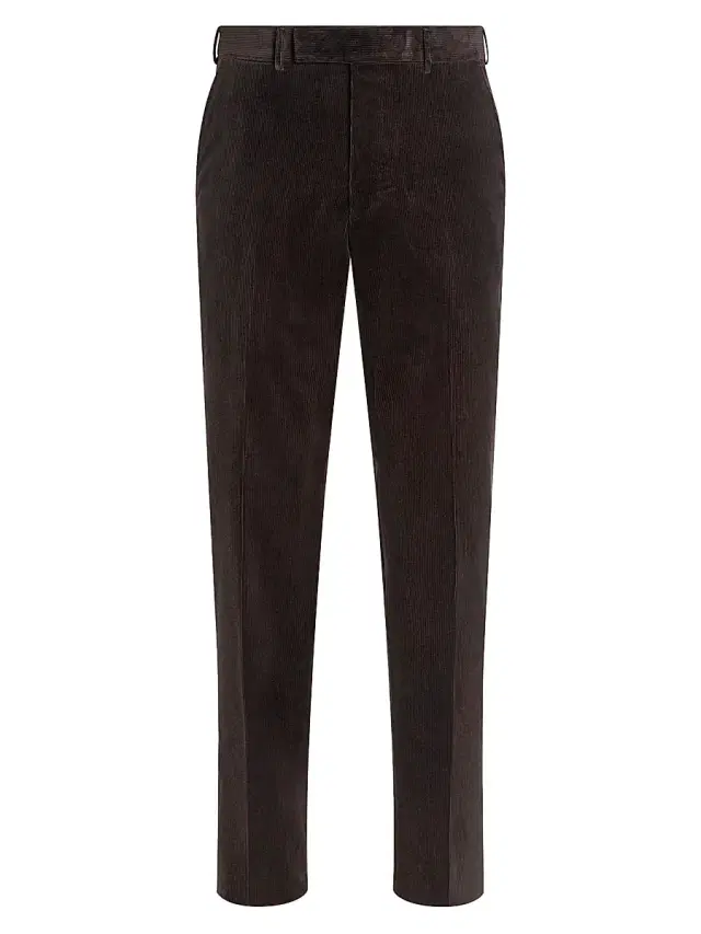 ZEGNA Men's Cashco Pants - Dark Brown