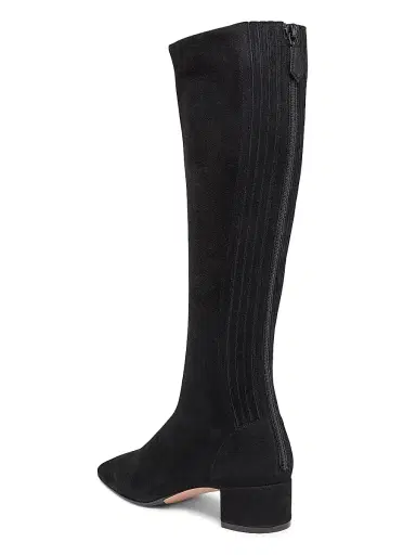 Aquazzura Women's Saint Honoré 35MM Suede Knee-High Boots | Thumbnail 3 Aquazzura Women's Saint Honoré 35MM Suede Knee-High Boots | Thumbnail 3