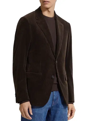 Zegna Men's Cashco Blazer - Dark Brown - Size 44 | Thumbnail 1