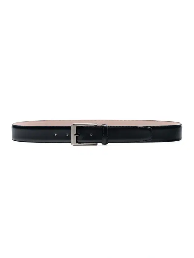 Men's Vega 35MM Leather Belt - Black